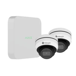 Ajax NVR Video Kits with. 2 pieces Milesight camera