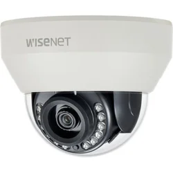 Hanwha HCD-7010RA HD Plus Series, DWDR 4MP 2.8mm Fixed Lens, IR 20M HDoC Dome Camera, White