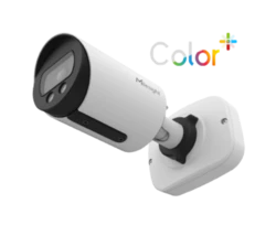 Milesight AI Mini-Bullet IP Camera, Fullcolor, 8.0MP, 2.8mm, FOV 108°, 30m White LED, IP67/IK10, NDAA