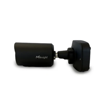 Milesight AI Mini-Bullet IP Camera, Fullcolor, 8.0MP, 2.8mm, FOV 108°, 30m White LED, IP67/IK10, NDAA