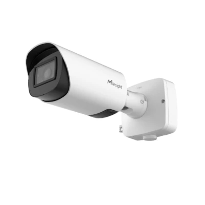 Milesight AI Pro-bullet IP Camera, 4.0MP / 1/1.8", 2.7mm-13.5mm, FOV 111°-47°, 80m IR, IP67/IK10, NDAA, White Color