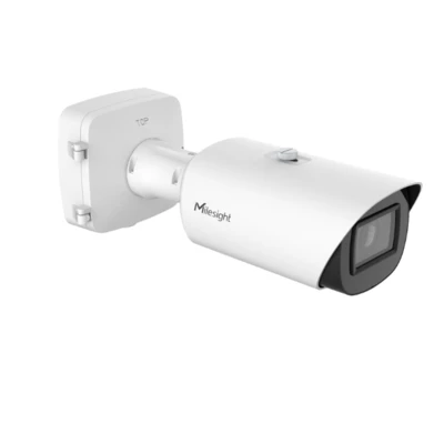 Milesight AI Pro-bullet IP Camera, 4.0MP / 1/1.8", 2.7mm-13.5mm, FOV 111°-47°, 80m IR, IP67/IK10, NDAA, White Color