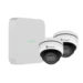 Ajax NVR Video Kits with. 2 pieces Milesight camera