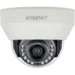 Hanwha HCD-7010RA HD Plus Series, DWDR 4MP 2.8mm Fixed Lens, IR 20M HDoC Dome Camera, White