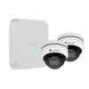 Ajax NVR Video Kits with. 2 pieces Milesight camera