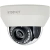 Hanwha HCD-7010RA HD Plus Series, DWDR 4MP 2.8mm Fixed Lens, IR 20M HDoC Dome Camera, White