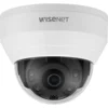 Hanwha QND-8010R Q Series, 5MP 2.8mm Fixed Lens, IR 20M IP Dome Camera, White